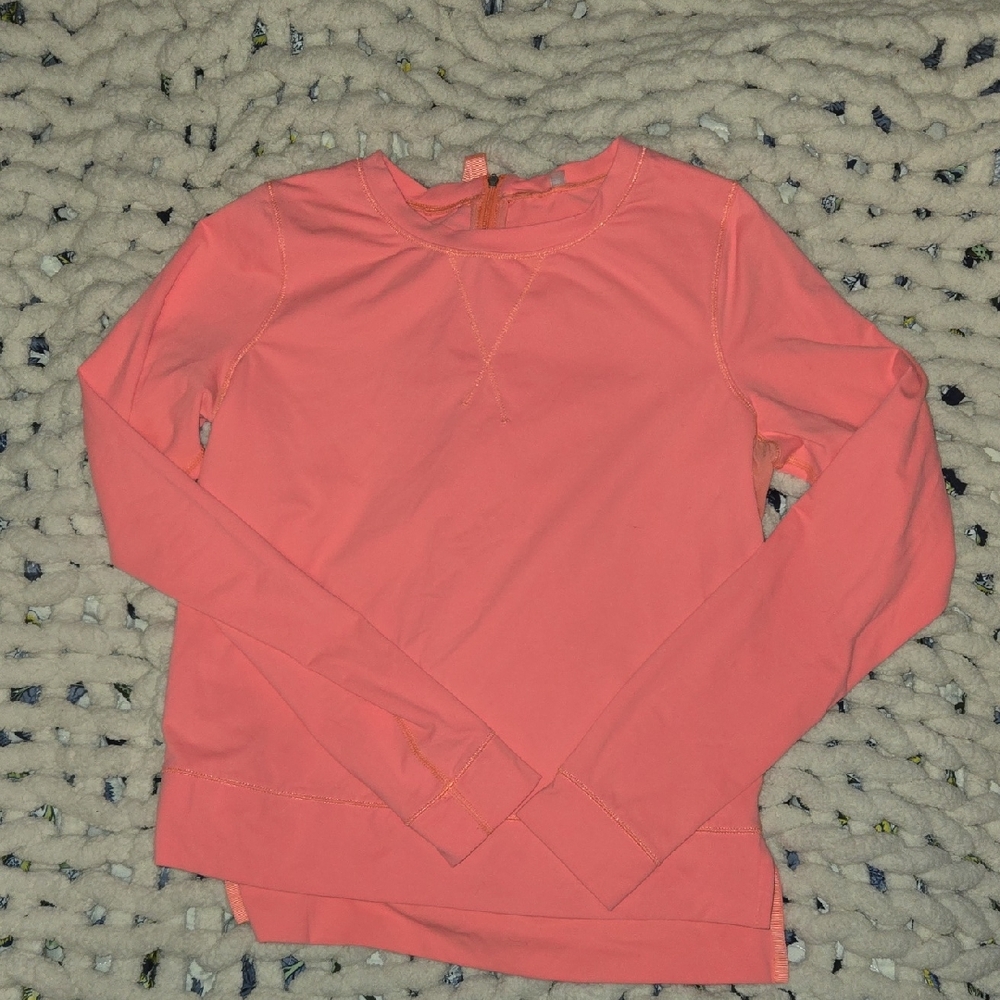 Coral Long Sleeve Top